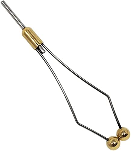 Creative Angler Jig Bobbin Fly Tying Tool - Durable Metal Fly Tying Bobbin for Fly Fishing Flies and Fly Tying Kit, Adjustable Bobbin Holder for All Spool Sizes, Essential Tool for Fly Tying Materials