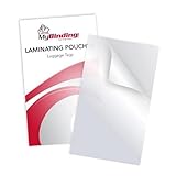 MyBinding Clear Luggage Tag Size Thermal Laminating Pouches - 10 milimeters Thick, 2-1/2 inch x 4-1/