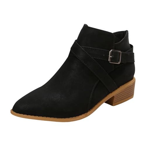 Women's Side Zip Up Ankle Booties