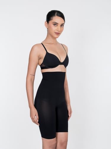 Image of Shapercult Tummy Tucker Shaper Shorts for Women, High Waist Shapewear with Anti Rolling Strips, Comfortable, Seamless Body Shaper for Women (Sizes : S to 8XL)
