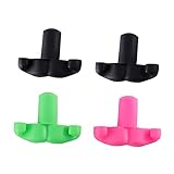 POPETPOP Halloween Dog Mustache Toy 4 Pack Pet Sound Chew Toys Material Safety Pet Supplies Random Color