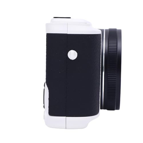 Cámara Digital 4K para Fotografía, Cámara de Vlogging de 64MP con Pantalla de Voltaje de 2.8 "180 °, Autococus 16x Zoom Digital Retro Mirrorless Video para Principiante (White) - imagen 8