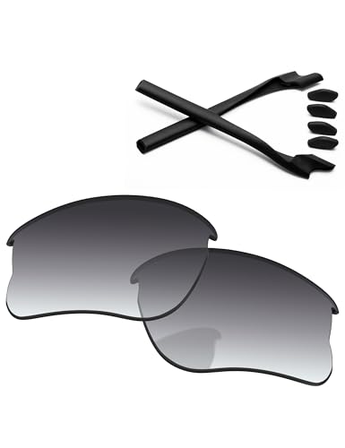 Image of Replacement Lenses & Rubber Kits for Oakley Half Jacket 2.0 XL OO9154 62mm - Precise Fit, UV Block, Impact Resistant