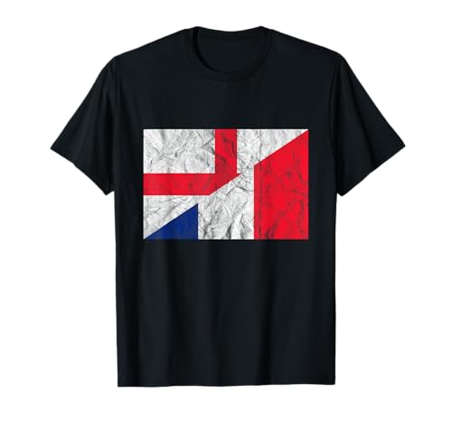 Vintage Angleterre France T-Shirt