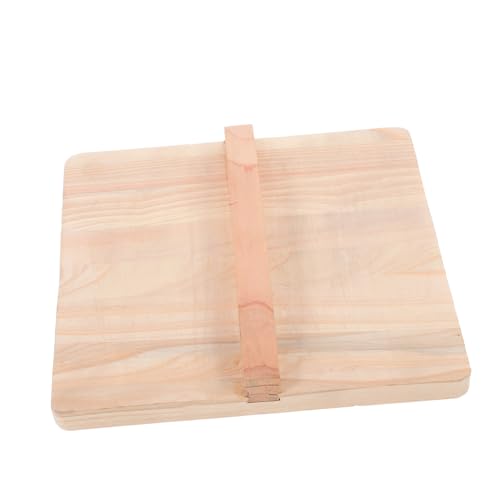 HOLIDYOYO 長方形 フライパン 鍋 蓋 正方形 鍋 蓋 卵焼き 鍋 ホルダー ご飯 蒸し器 蓋 丸型 ナチュラル 蓋 中華鍋 オムレツ スキレット 蓋 和食 調理 卵焼き 鍋