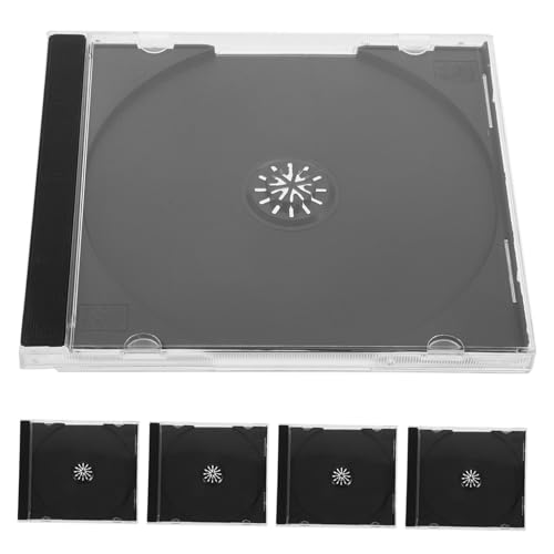 Bestoyard CD-Halter 1 Satz stapelbare CD-Aufbewahrungsboxen