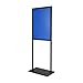 YIYO Sign holder floor stand, heavy Duty Pedestal poster stand for display,18Ã—24 inch slide-in double sided poster sign holder floor standing Display Advertising (18Ã—24)