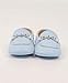 Baby Boys' Loafer Baby Blue Shoes with Metal Charm - Soft Footwear for All Occasions Size US Toddler 5