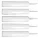 Cabilock 5 Pcs Vide Tube De Mastic De Silicone Rechargeable Rechargeable Mastic De Calfeutrage Tubes Pour Industrie De La Cuisine Amélioration De La Maison Construction Outil