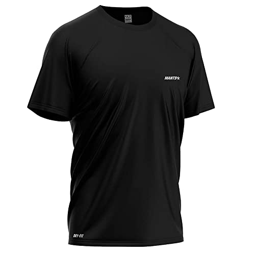 Kit 3 Camisetas Dry-fit Mants Clothing Manga Curta Com Estampa Refletiva, Tamanho G