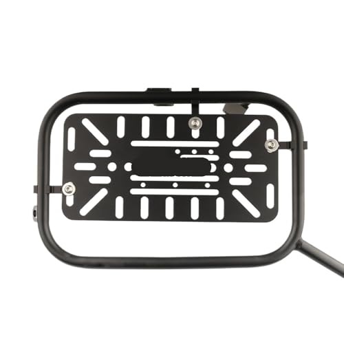 Porte-bagages arrière moto universel aluminium 16mm support sacoche latéral