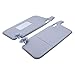 Roneeson 2Pcs Gray Driver and Passenger Side Interior Sun Visor for Honda Civic 1996-2000