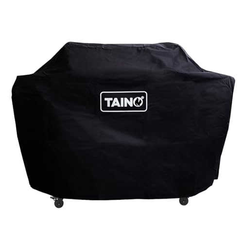 TAINO Abdeckhaube 3 Brenner Platinum Black 3+1 Abdeckung Wetterschutz Schutz-Plane