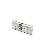 Sterling 45mm x 45mm (90mm) TS007 BS1 1 Star Police Approved Secured by Design Euro Door Cylinder, Satin Nickel
