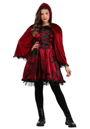Disfraz Caperucita Roja para Niñas con Capa y Vestido