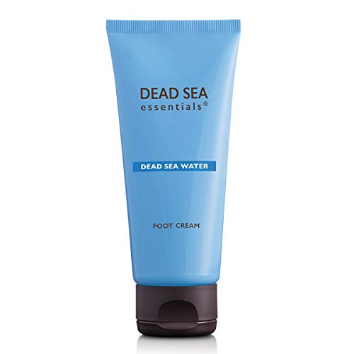 Dead Sea Essentials Foot Cream Treatment for Smoother Softer Skin â€“ 3.38 fl oz-100 ml