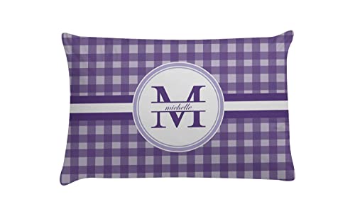 RNK Shops Personalized Gingham Print Pillow Case - Toddler