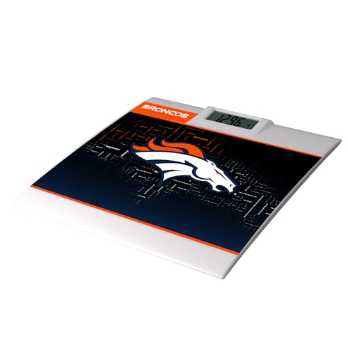 Báscula digital Keyscaper Denver Broncos Quadtile miniatura 1