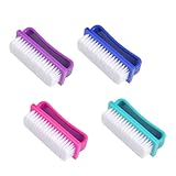 FRCOLOR 4 Stück Teiliges Nagelbürsten Robuste Fingernagelbürste mit Starken Borsten Vielseitige...