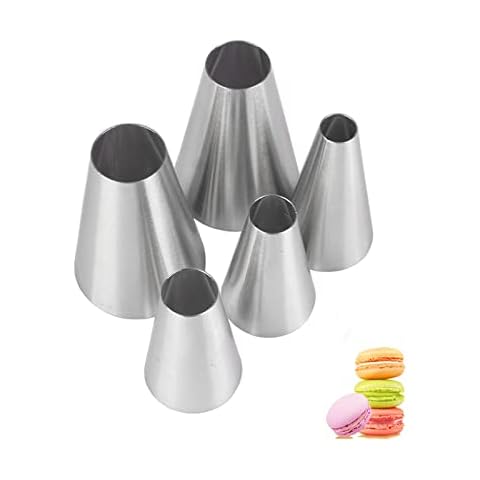 Large Round Piping Nozzles Set for Baking Cover