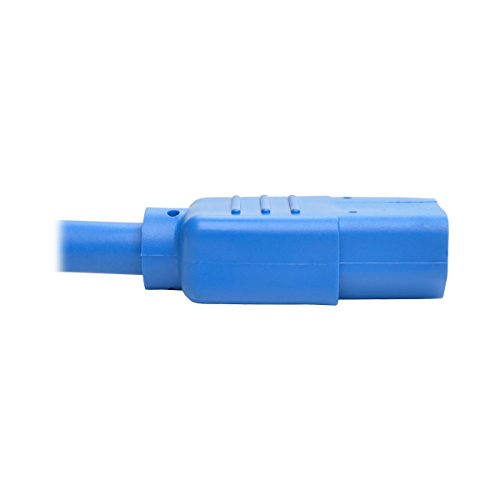 Tripp Lite Standard Computer Power Extension Cord, 10A, 18 Awg (Iec-320-C14 To Iec-320-C13), Blue, 6 Ft. (P004-006-Abl) #TOP3