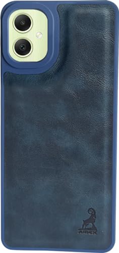 Image of AIBEX Shield Compatible with Samsung Galaxy A05 / Samsung Galaxy F05 / Samsung Galaxy M05 Back Cover | Flexible Vegan Leather | Full Camera Protection | Raised Edges | Super Soft-Touch | Bumper Case