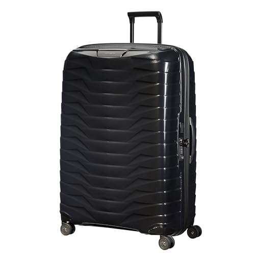 Image of Samsonite Proxis X-Large Hardside Luggage with Dual Spinner Wheels - Innovative Roxkin Lightweight Shell With Ultimate Durability- Includes TSA Lock, Ergonomic Telescoping Handle - Black