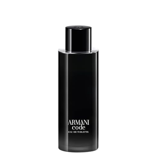 Armani Beauty, Armani Code Eau de Toilette, 200ml, Giorgio Armani, Perfume Masculino Refilável, Fragrância Oriental Amadeirada com Notas de Tangerina Verde, Lavanda, Fava Tonka e Cedro