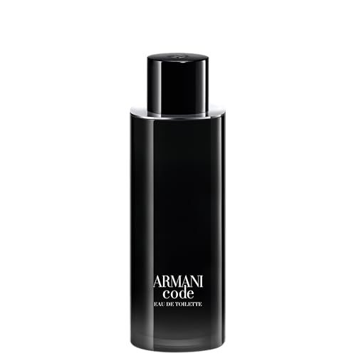 Armani Beauty, Armani Code Eau de Toilette, 200ml, Giorgio Armani, Perfume Masculino Refilável, Fragrância Oriental Amadeirada com Notas de Tangerina Verde, Lavanda, Fava Tonka e Cedro