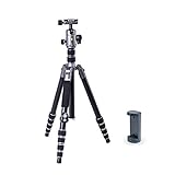 monopie vanguard veo am-264tr Columna central reversible, incluye el adaptador de ángulo bajo, para fotografías de ángulo bajo/macro.