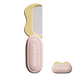 chaton poil long ou court Solution de Toilettage Sûre : Conçu pour un démêlage sans douleur avec des dents sans angles pointus permettant d'éliminer le sous-poil en profondeur sans risques, offrant un outil de toilettage fiable pour les animaux à poils longs