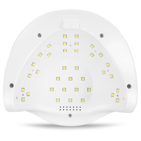 Lampada UV LED 54W per Unghie - Fornetto Professionale per Manicure e Pedicure con 4 Impostazioni Timer e Sensore Compatibile con Tutti i Gel e Semipermanenti