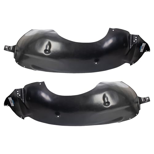 Image of TRQ Front Inner Fender Liner Set Compatible with 2003-2006 Ford Expedition FO1248120 FO1249120