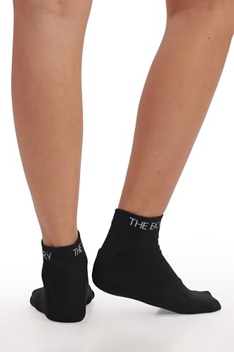 Image of Premium Cotton Ankle Socks for Men & Women | Unisex Everyday Socks | Breathable, Anti-Odour, Anti-Slip, Lightweight Training & Casual Wear | Ankle Length Cotton Socks Pack of 2