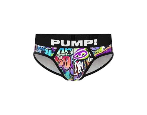 Pump! Drip Brief Men's Designer Briefs | Athletic Style Underwear with Supportive Fit