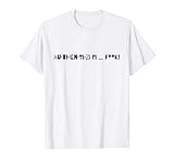 Hashtag Authentisch Leben | Wort Sei Dank | Schwierig T-Shirt