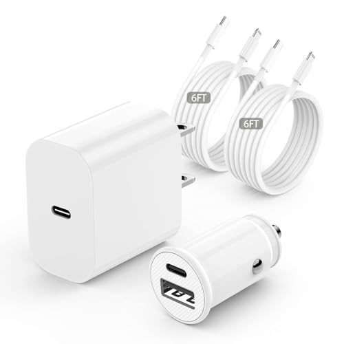 Qoqho ZYH-J03 Iphone Usbc Car Charger 27W 2 Port Car Fast Charging Block & 20W Type C Rapid Power Adapter cover