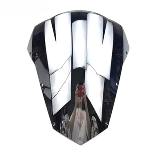 Pare-brise moto FZ6 S2 double bulle pour réduire les turbulences sur FZS600 Fazer
