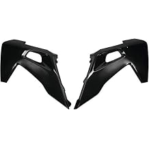 Ufo Plastics Husq Fc/Tc 125-450 Radiator Cover Blk Hu03390-001 New