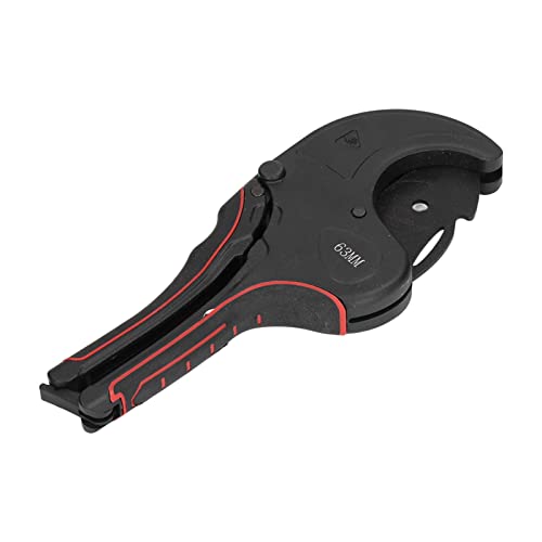 Tagliatubi in PVC Potente Azione a Cricchetto Autobloccante per Polietilene (0-63) Forbici per Tubi Pipe Wrench