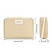 Big Capacity Pencil Case Large Capacity Canvas Pencil Pouch pencil case organizer Pen Pouch Adult Office School Teen Girl Boy (khaki)
