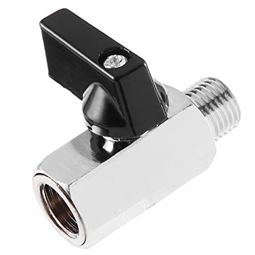Vanne 1/4 bsp mâle femelle mini robinet à tournant sphérique en laiton - 5