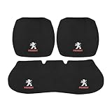YLZFKGLQ Sitzkissen Auto, für Peugeot 3008 2009-2013 Leder Auto Sitzkissen, Atmungsaktiv...