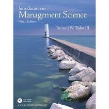 Paperback PEARSON INTERNATIONAL EDITION: Introduction to Management Science, 9th Edition with CD-ROM Book