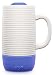 Ello Jane Ceramic Travel Mug with Slider Lid, 18 oz, Denim