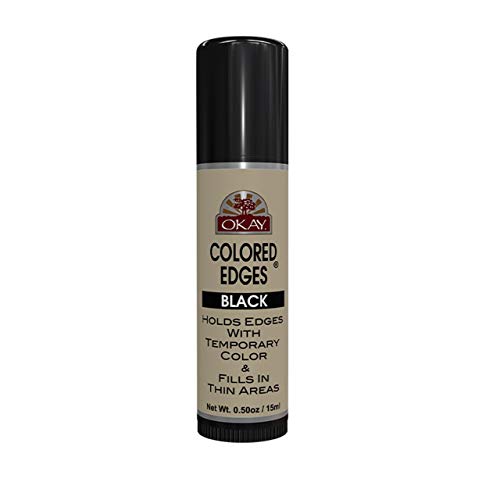 Okay Colored Edges Stick Black 022233 0.5oz