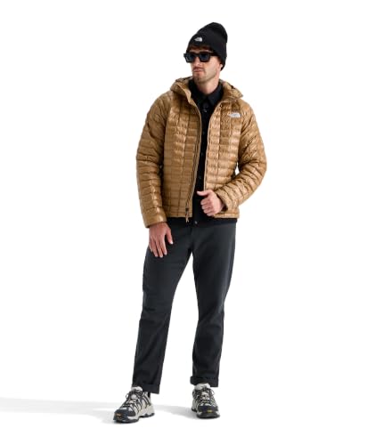 Image of THE NORTH FACE Men's Thermoball Hooded Jacket | Lightweight, Wind & Water Resistant Fabric, Synthetic Insulation