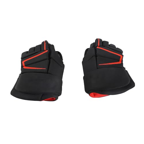 QANYEGN Hocky Player Handschuh, Rollenhockeyhandschuhe, Hocky biegbare Finger -Schutzhandschuhe für Eishockey -Floorball -Rollhockey (10 Zoll)