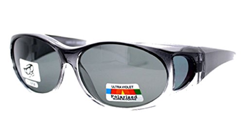 The Overstock Polarized Fit Over Sunglasses, OTG Wear Over Eyeglasses2