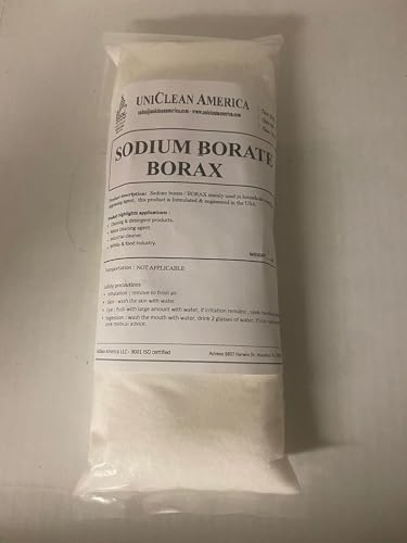 Sodium Perborate - High Puirty 99% Sodium Borate Borax - Cleaning & Stain Removing Powder - High Purity, Made in USA - Weight 1lb
